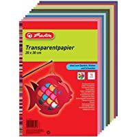 Herlitz 246413 - Papel para manualidades (5 sobres de 10 hojas- 20 x 30 cm)
